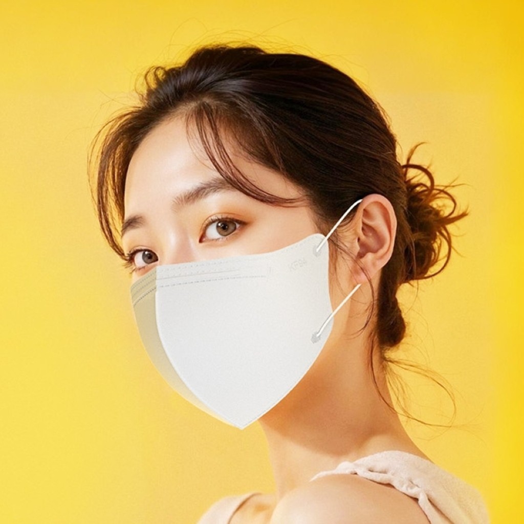 KF94 Face Mask 50/100pcs Dust Protection Mask Made in Korea Large Size 5 Colors