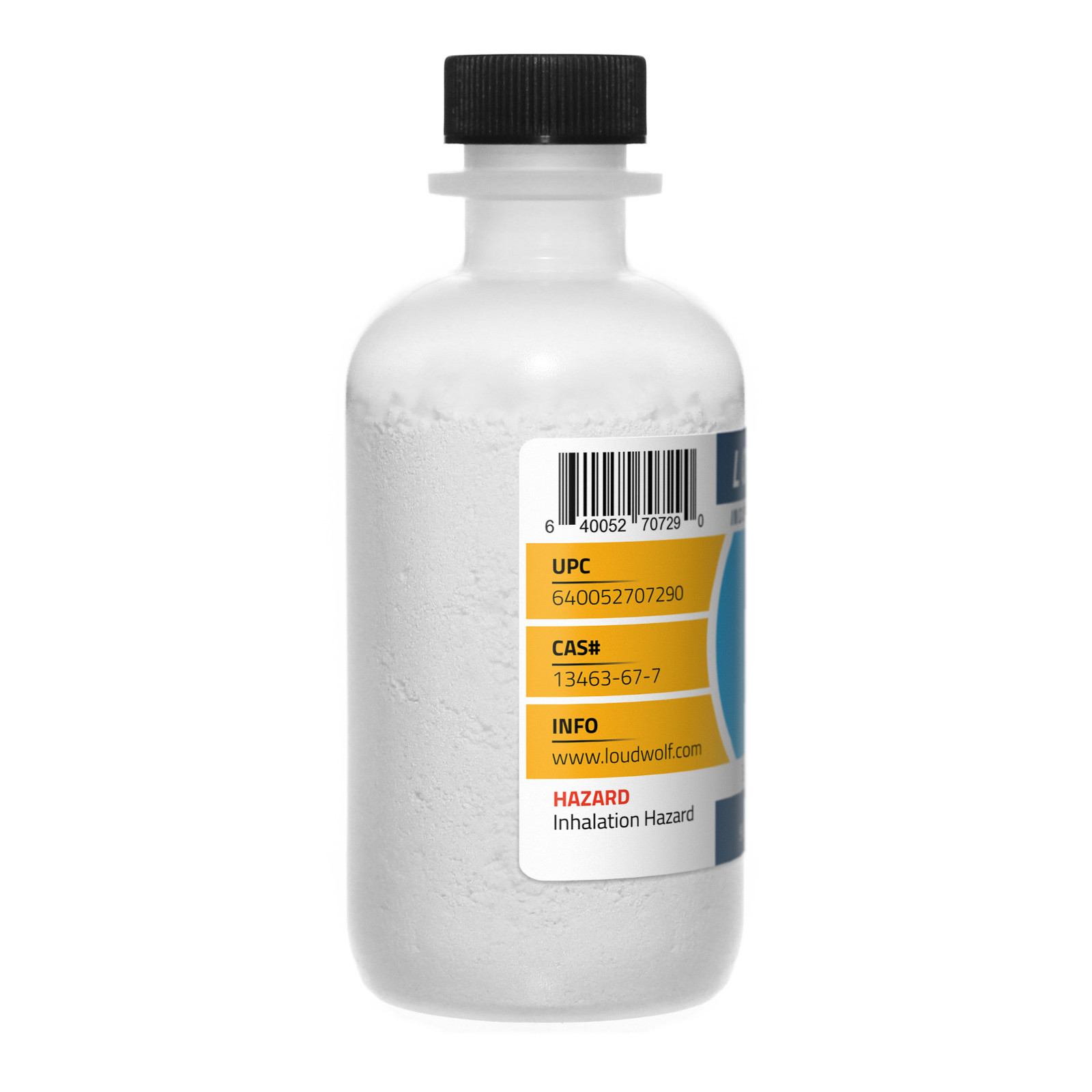 Titanium Dioxide, 6oz, Reagent Grade 99.9% Pure, Sturdy Bottles SHIPS SAME DAY