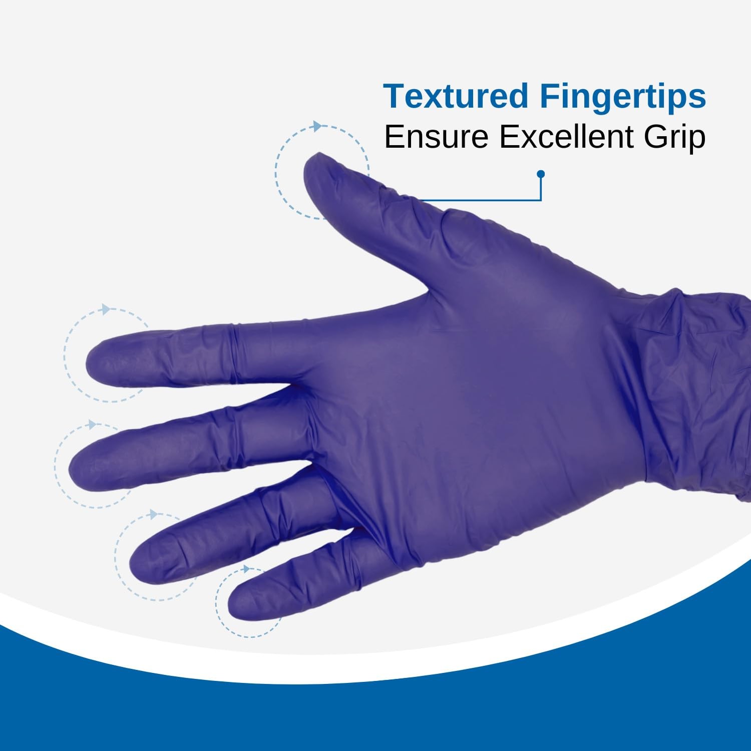 HCS 250 Count Nitrile Gloves (More Per Box) – Chemo Protection, Medical Glove…