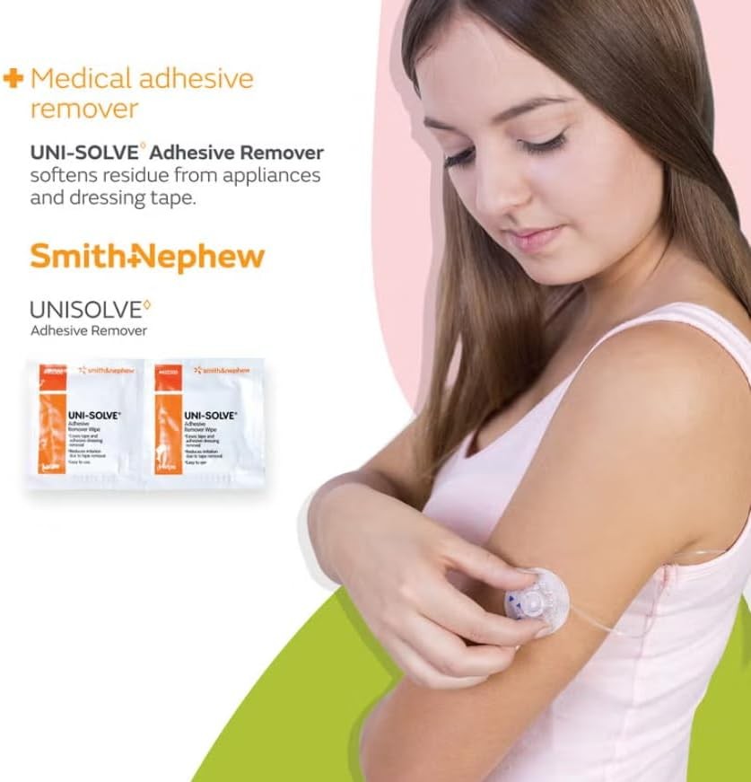 Uni-Solve Multi Use Adhesive Remover Wipes -Box of 50