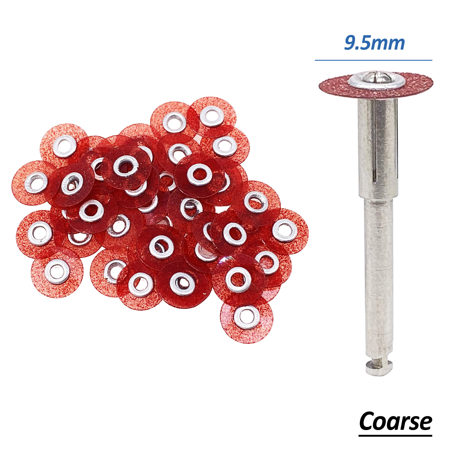 Dental Sof-Lex contouring polishing 2381 Pop-On discs 0.37″ 9.5mm or Mandrel