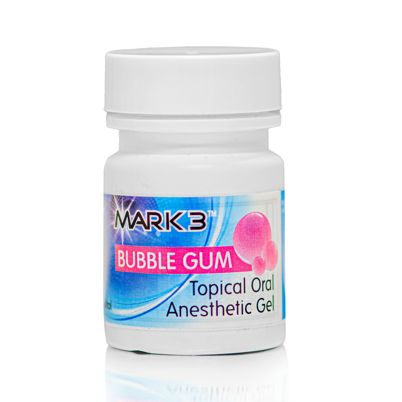 5 Bottles US MARK3 Dental Topical Anesthetic Gel 20nzocaine 1OZ Jar Exp.07/26