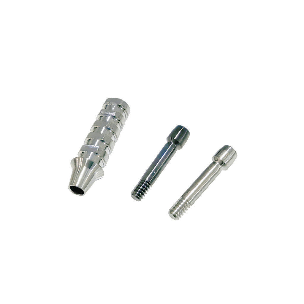 Dental ET Temporary Abutment Mini Regular Ti Screws EbonyGold Osstem Φ4.0 Φ4.5