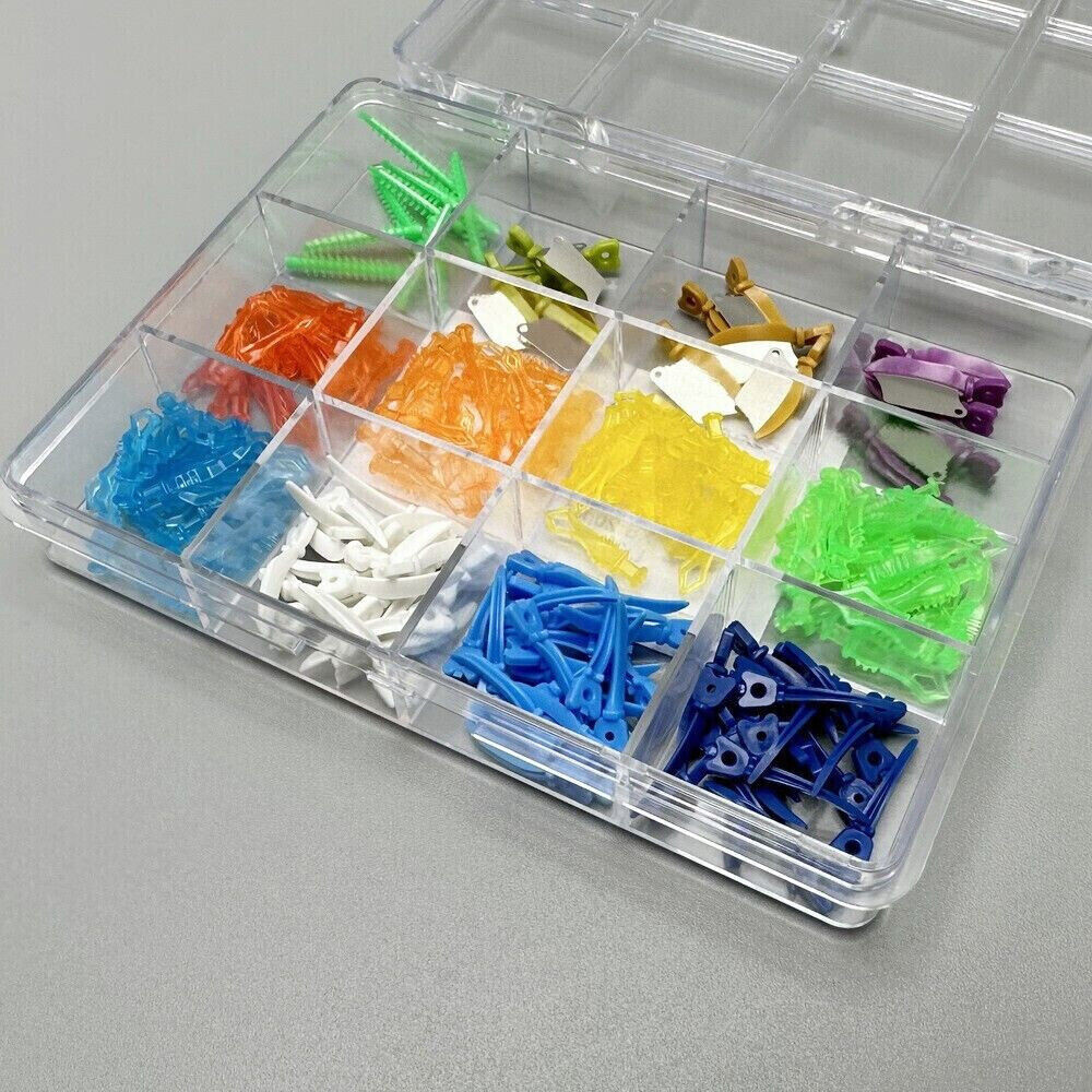 3 Kit Interdental Wedges Kit Sectional Adaptive/Tulwar/Diamond/Matrix Blade Type
