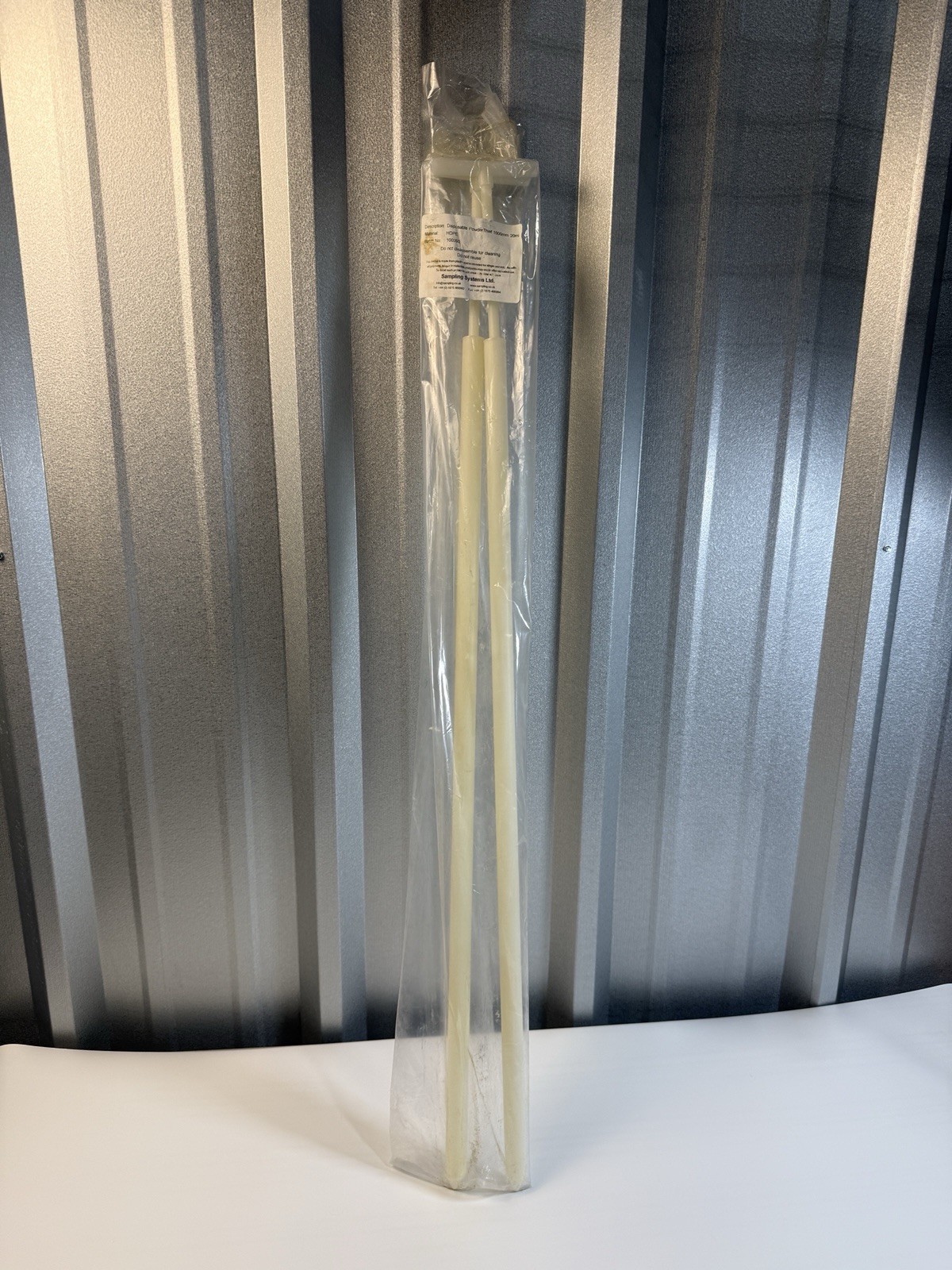Lot 2 ~ Disposable Powder Thief 1000mm 20ml ~ Sampling Systems Ltd. ~ HDPE