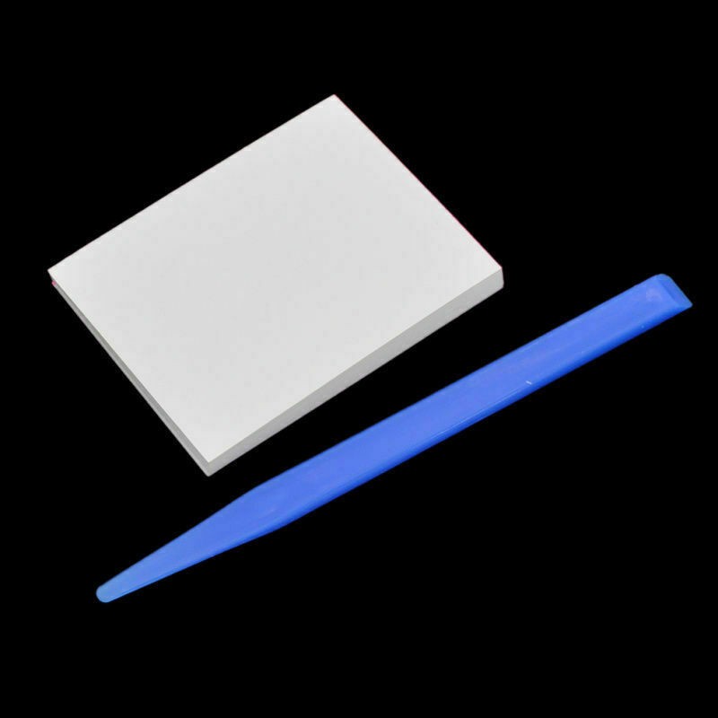 5 Set Dental Impression Poly Coated Paper 2 Side S/M/L Sheet+3 Mixing Spatula