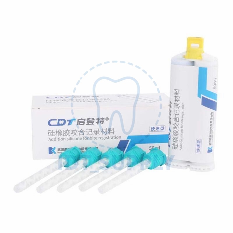 Qidengte Silicone Bite Registration Fast Set 50ml Occlusal Record Material