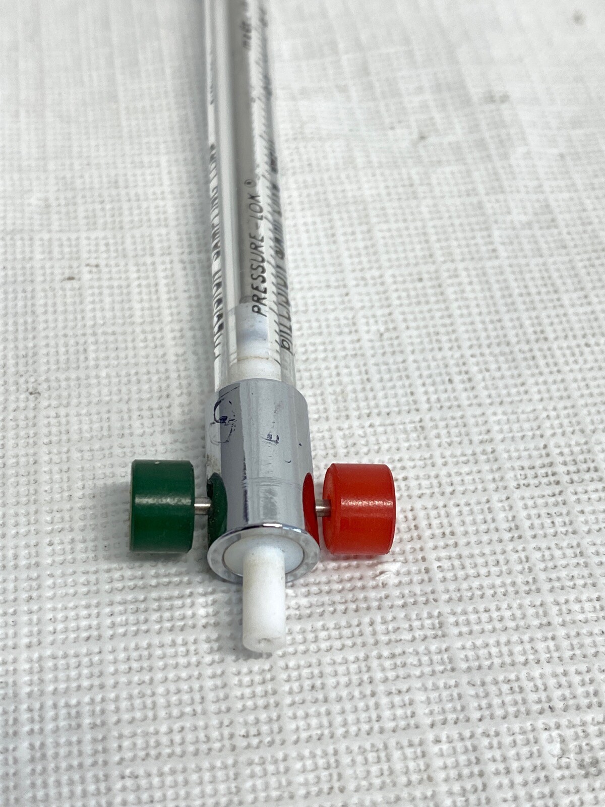 PRECISION 0.5mL Reusable Graduated Glass SomnoSuite Syringe w/ PTFE Slip Tip