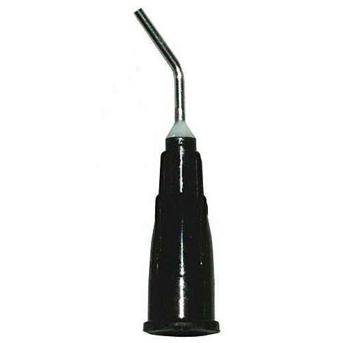 Safe-Dent Pre-Bent Flow Applicator Tips, Black, 20 Gauge, 100/pk