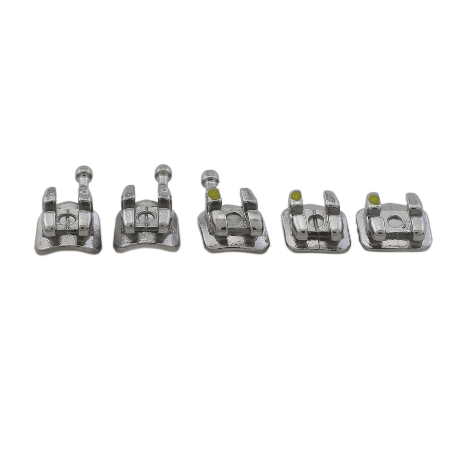 10 Kits Metal Orthodontic Brackets Creative Dental Mini Roth 022 345 With Hooks