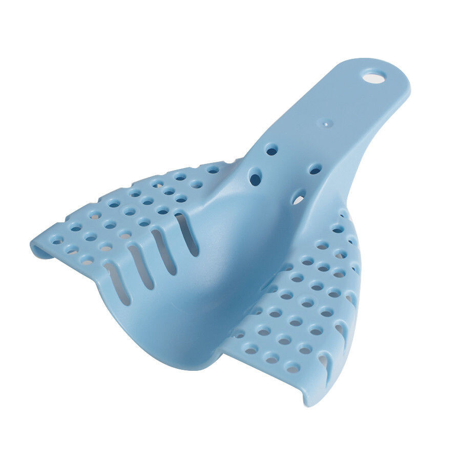 Dental Impression Tray Perforated Plastic Upper Lower (CHOOSE SIZE) 1 Bag of 12