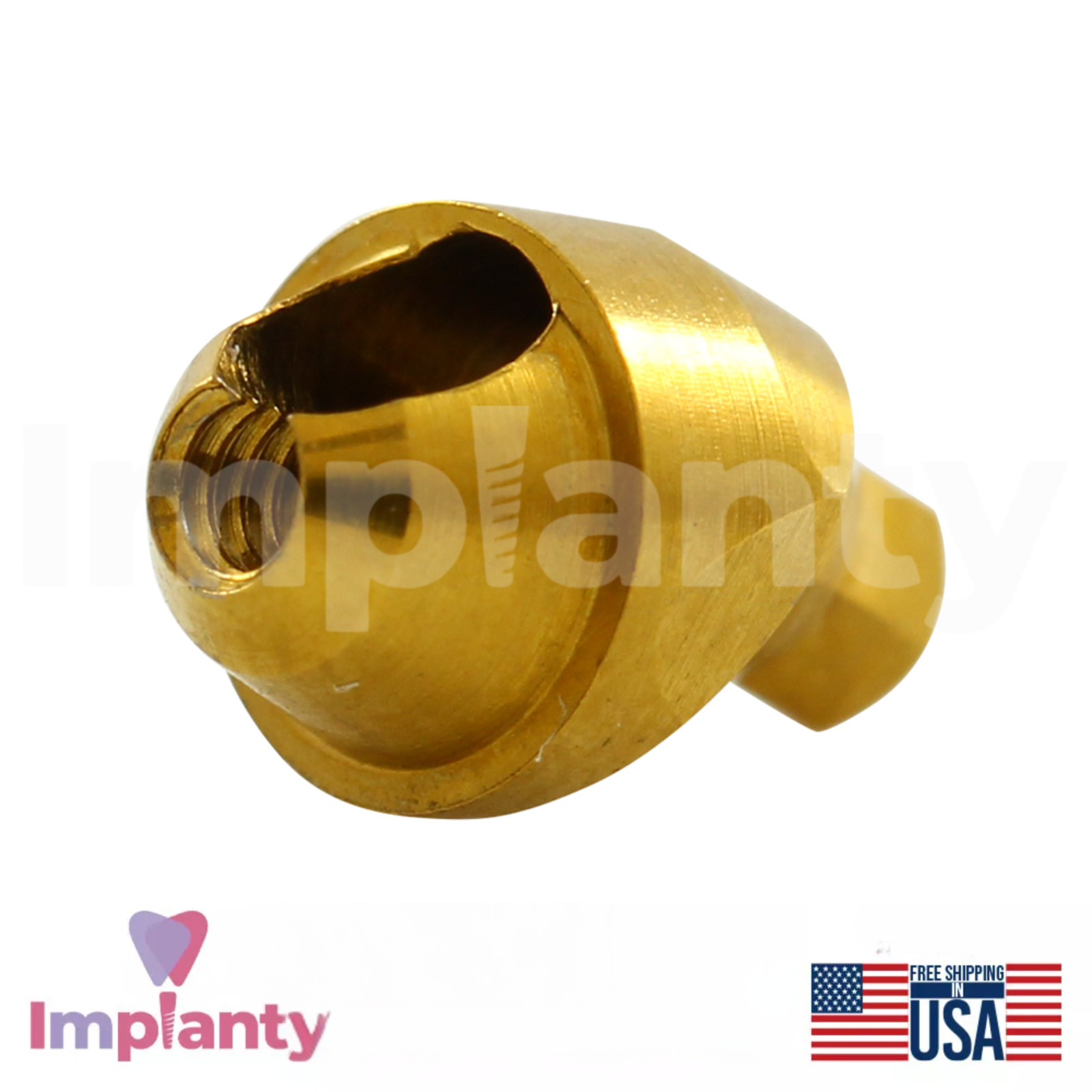 Angulated Multi Unit 1.6 Slim Platform 17° Titanium Sleeve Set Int Hex 2.0mm