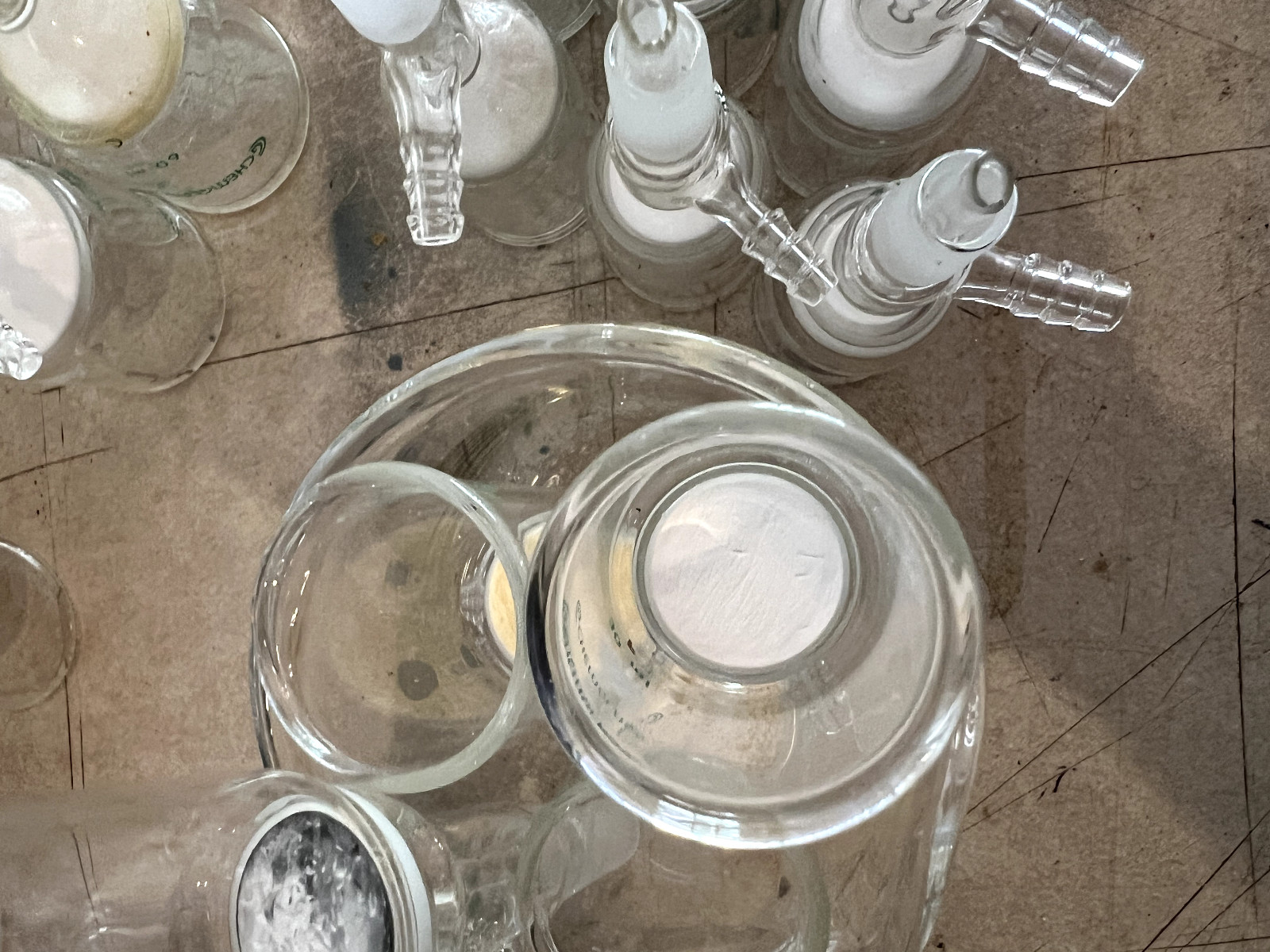 30mL filter funnel, 14/20 lower joint