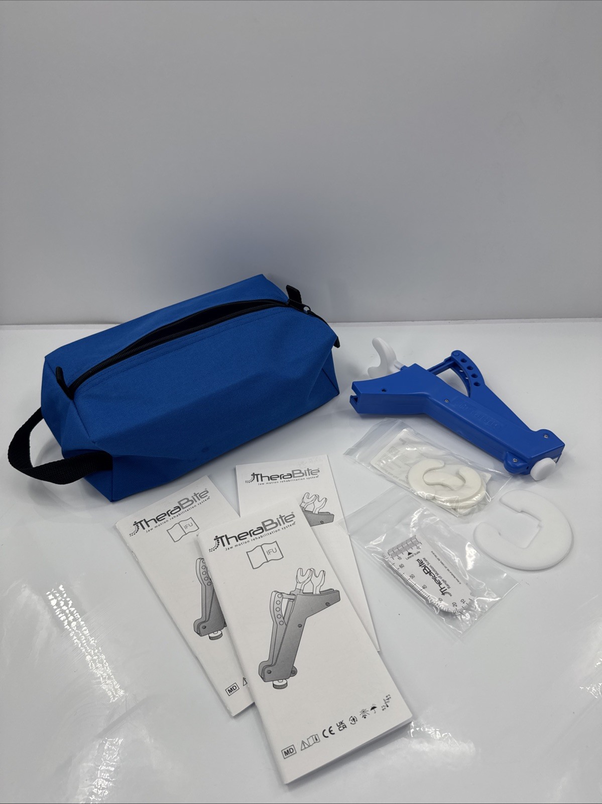 Atos Medical TheraBite Adult Jaw Motion Rehabilitation System with Pads and Bag