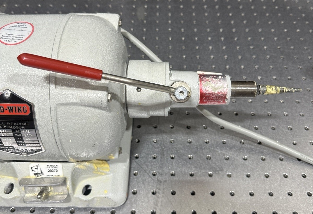 Red-Wing Handler 281 Dental Polishing Lathe 1/3HP 2-Speed Working 115V