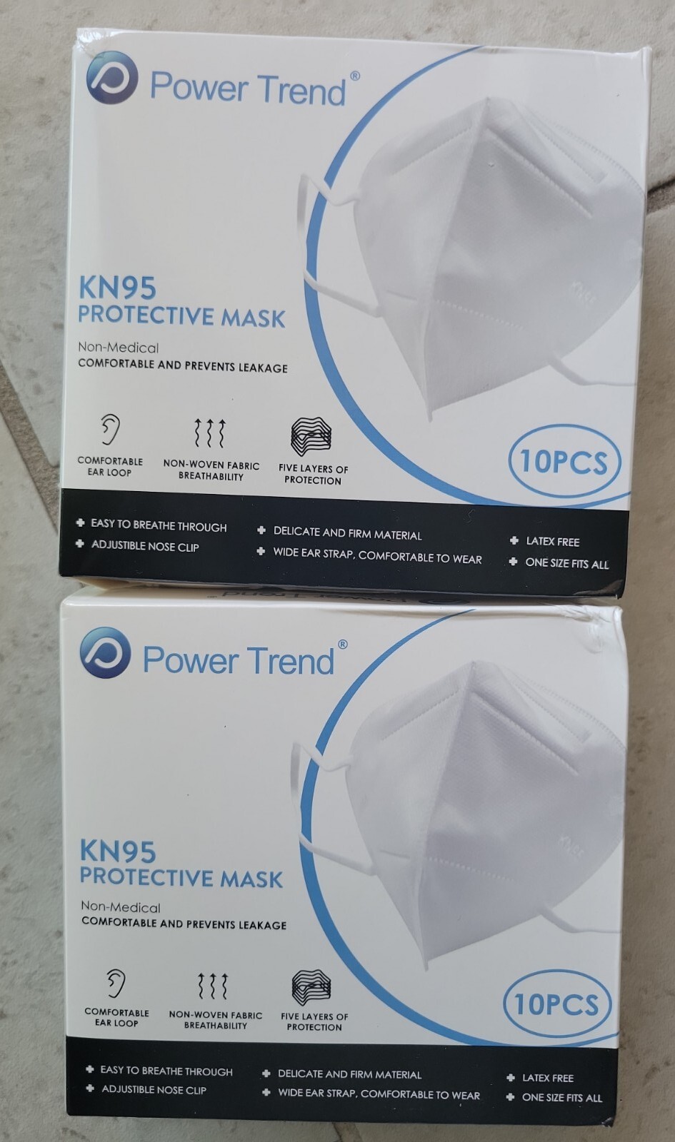 2X 10 ct KN95 PROTECTIVE 4 LAYERS FACE MASK BFE 95% PM2.5 DISPOSABLE MASKS! b33