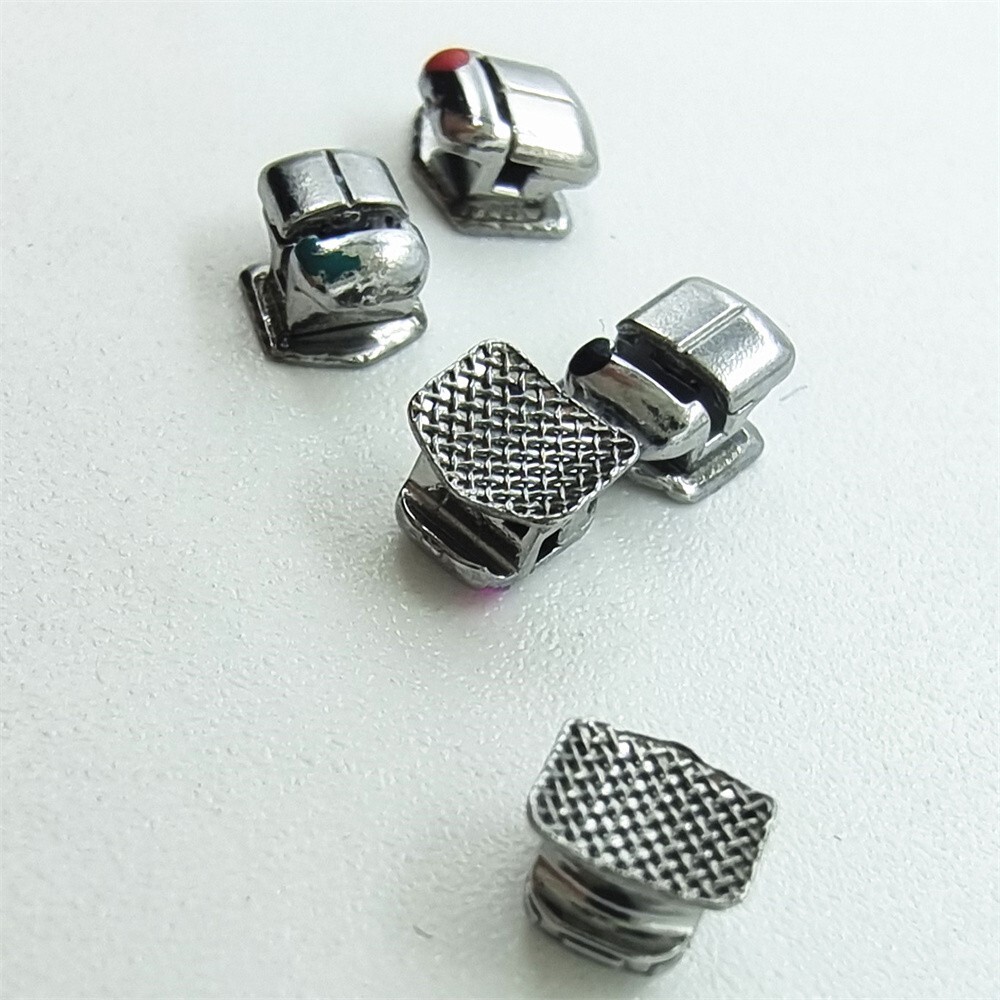 Dental Braces Orthodontic Self Ligating Brackets Metal Roth 022 345Hooks