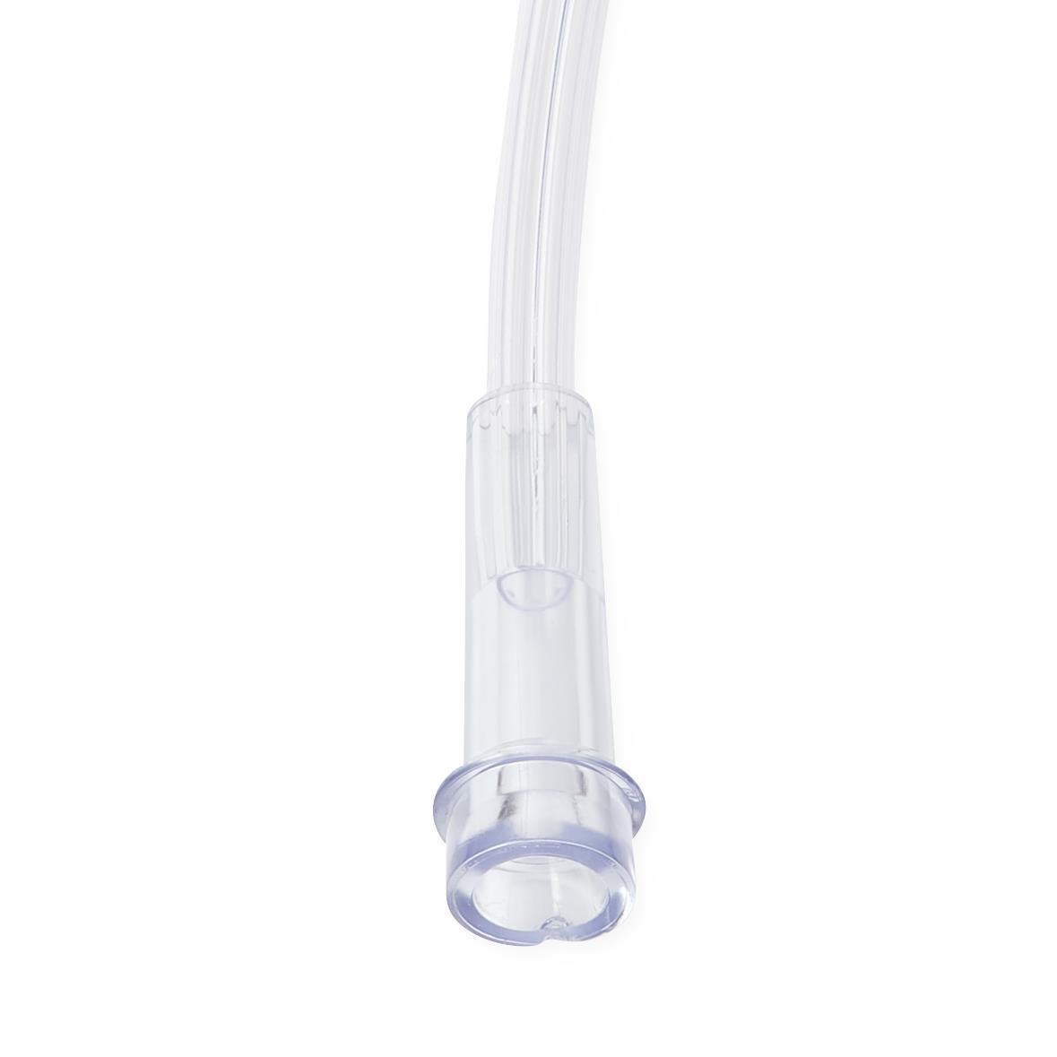 7ft Oxygen Tubing Clear Crush Resistant Universal Connector Medline HCS4507 4/PK