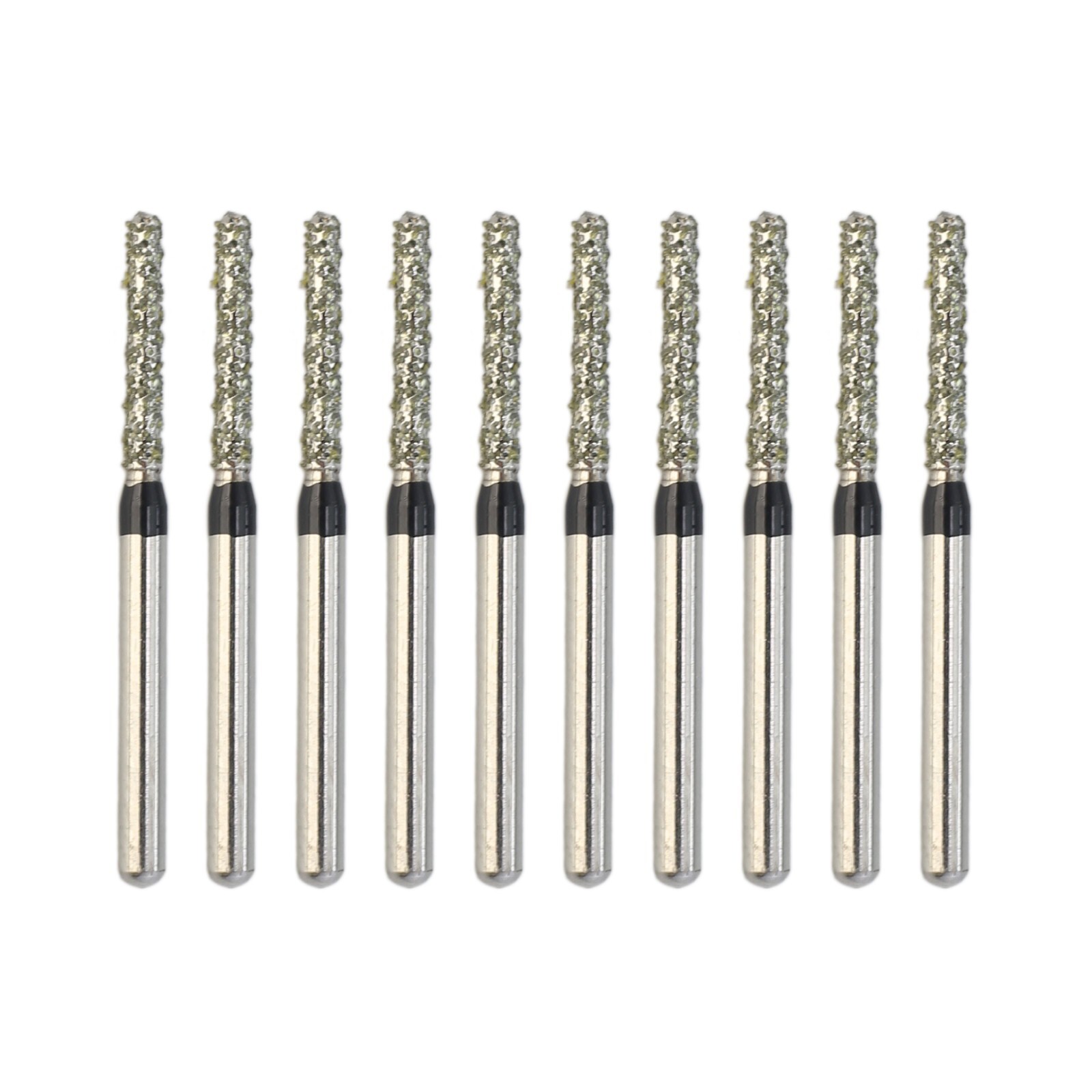 Dental Diamond Burs FG High Speed Round End Cylinder Burrs Super Coarse SR-11SC