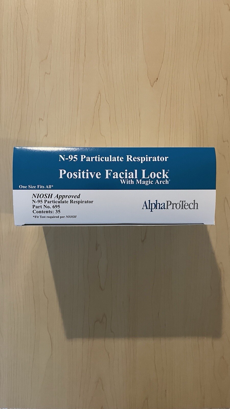 Alpha ProTech Positive Facial Lock N-95 Respirator/Surgical Face Masks (35)