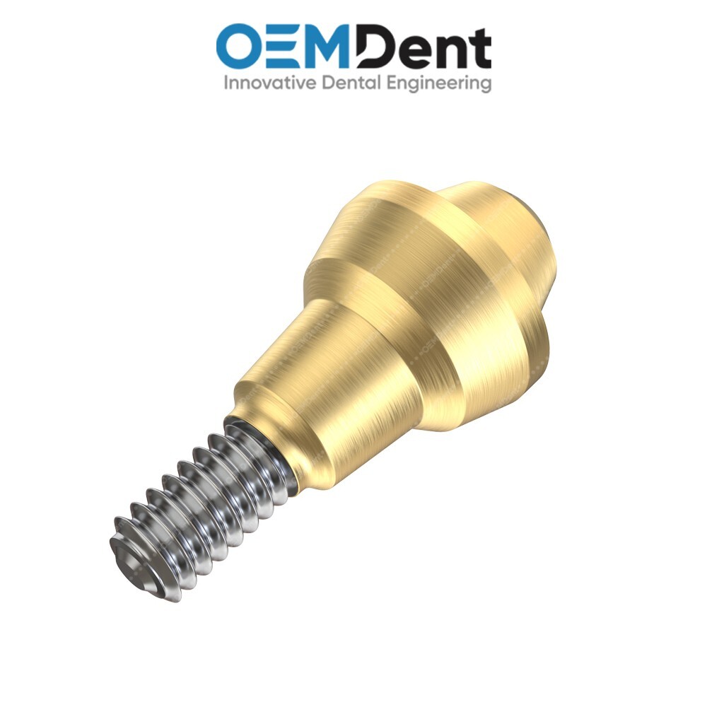 Dental Straight Multi Unit 1.6mm Plastic Set RP Nobel Active® Compatible Conical