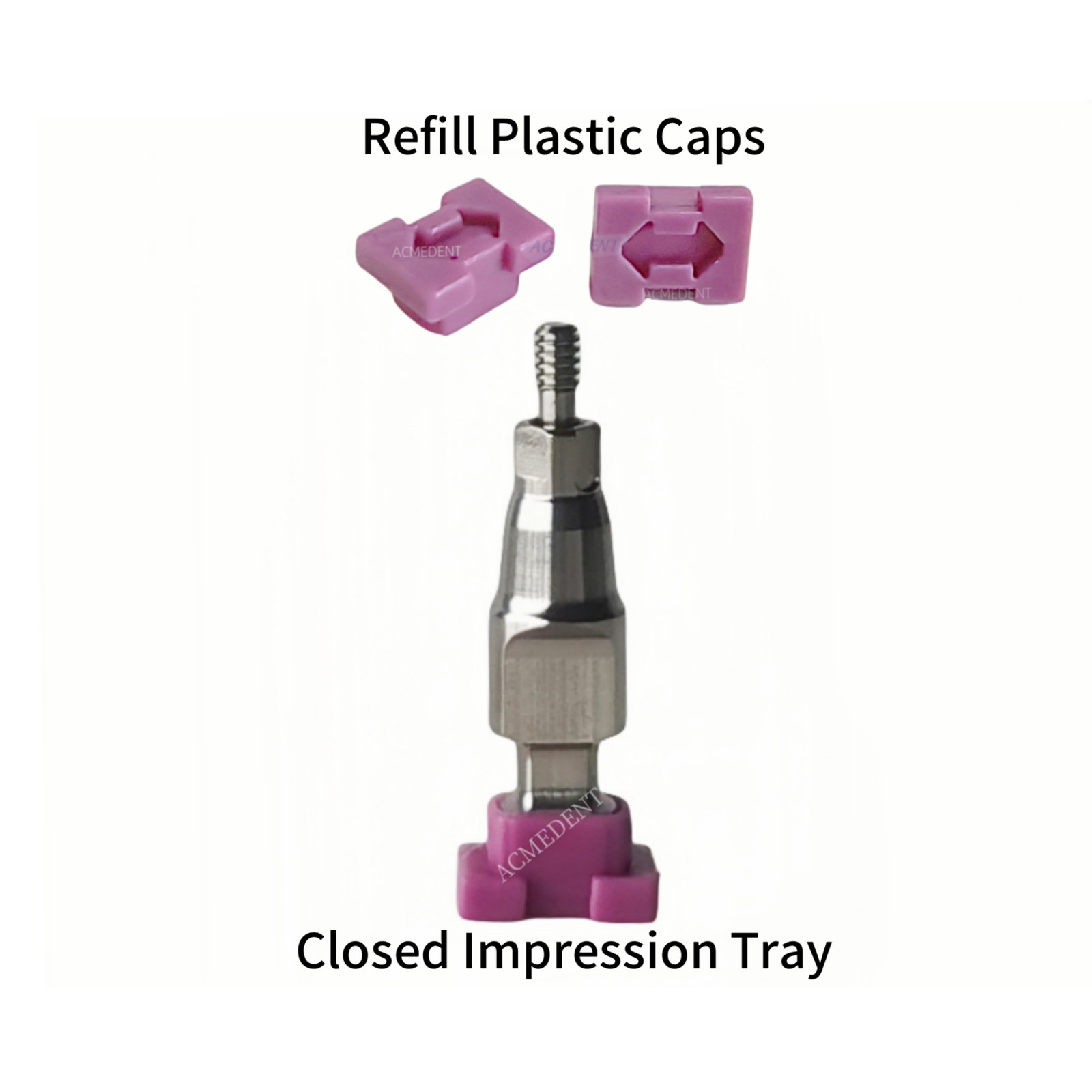 RC Closed Tray Dental Impression Coping Trays Transfer Analog ITI Straumann