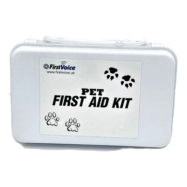 First Aid Kit and Housing, Plastic Plastic Box, 65 Components, Not Applicable