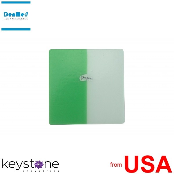 PRO-FORM DUAL-COLOR Mouthguards Laminate GREEN/WHITE 5×5 1pk 0.160in t 113774-1