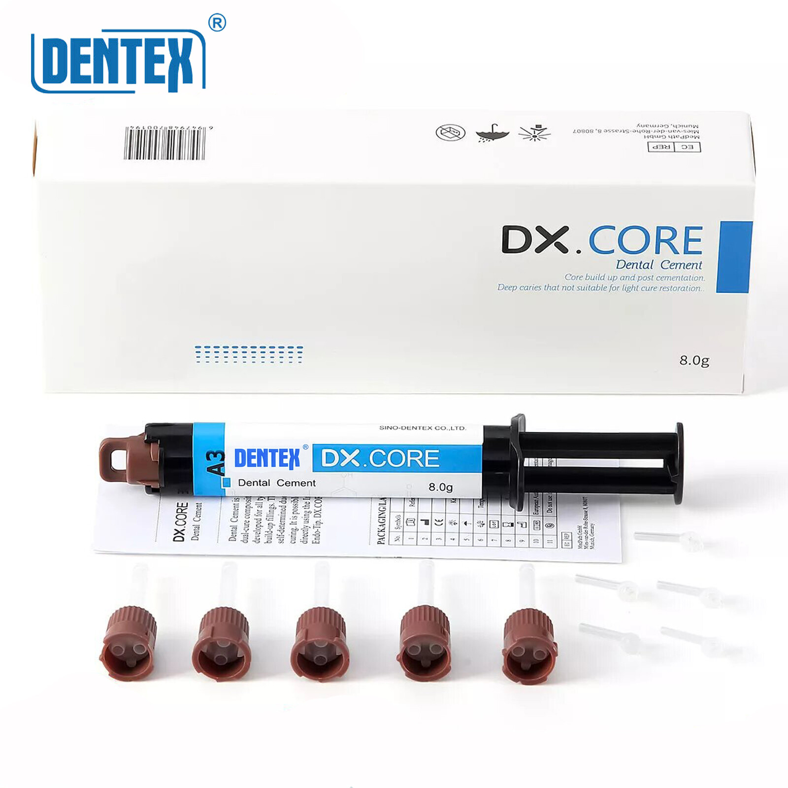 Dental DENTEX Flowable Light Cure/Universal Composite Resin/Dual cure Resin WLD