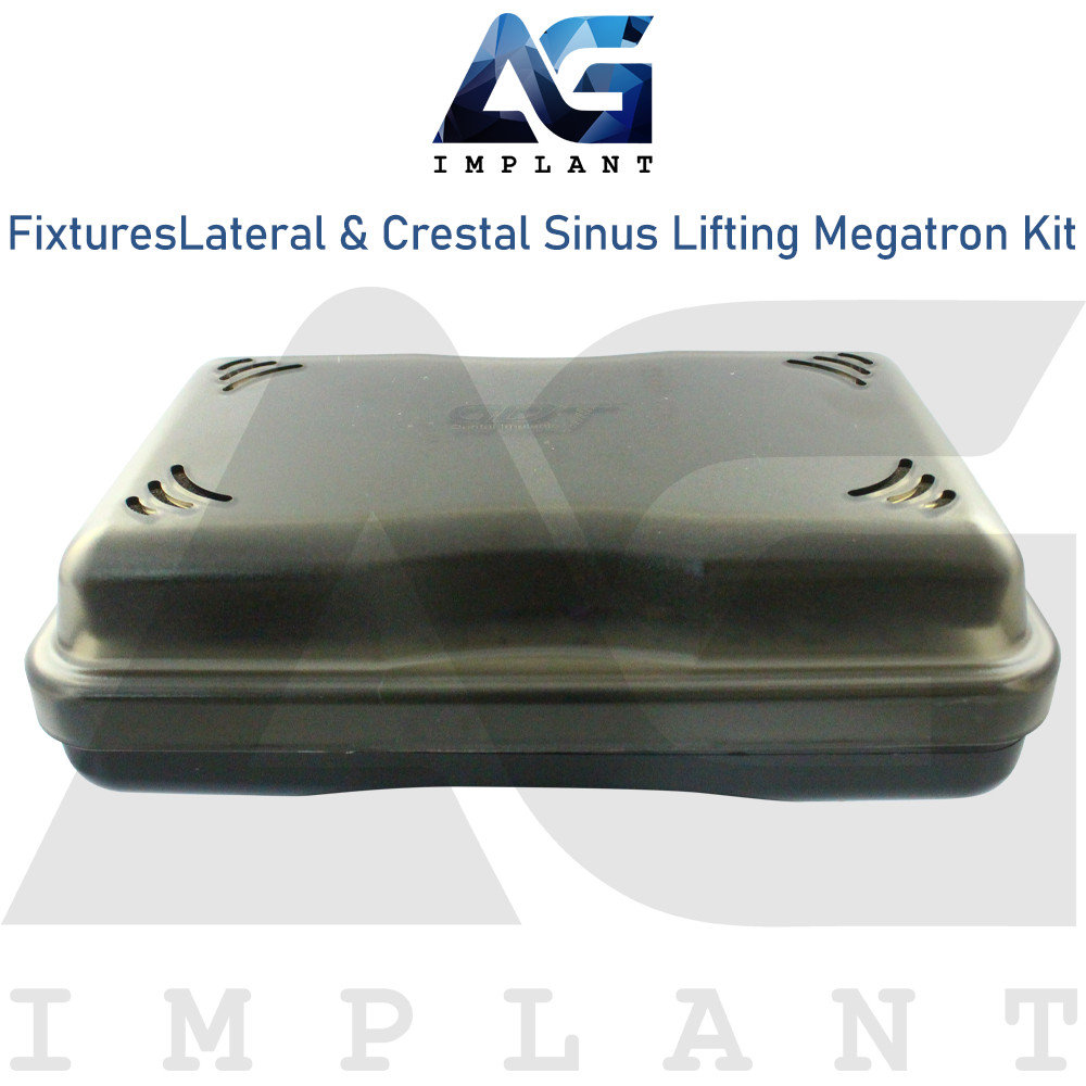 Fixtures Lateral & Crestal Sinus Lifting Megatron Kit Stainless Steel Tools