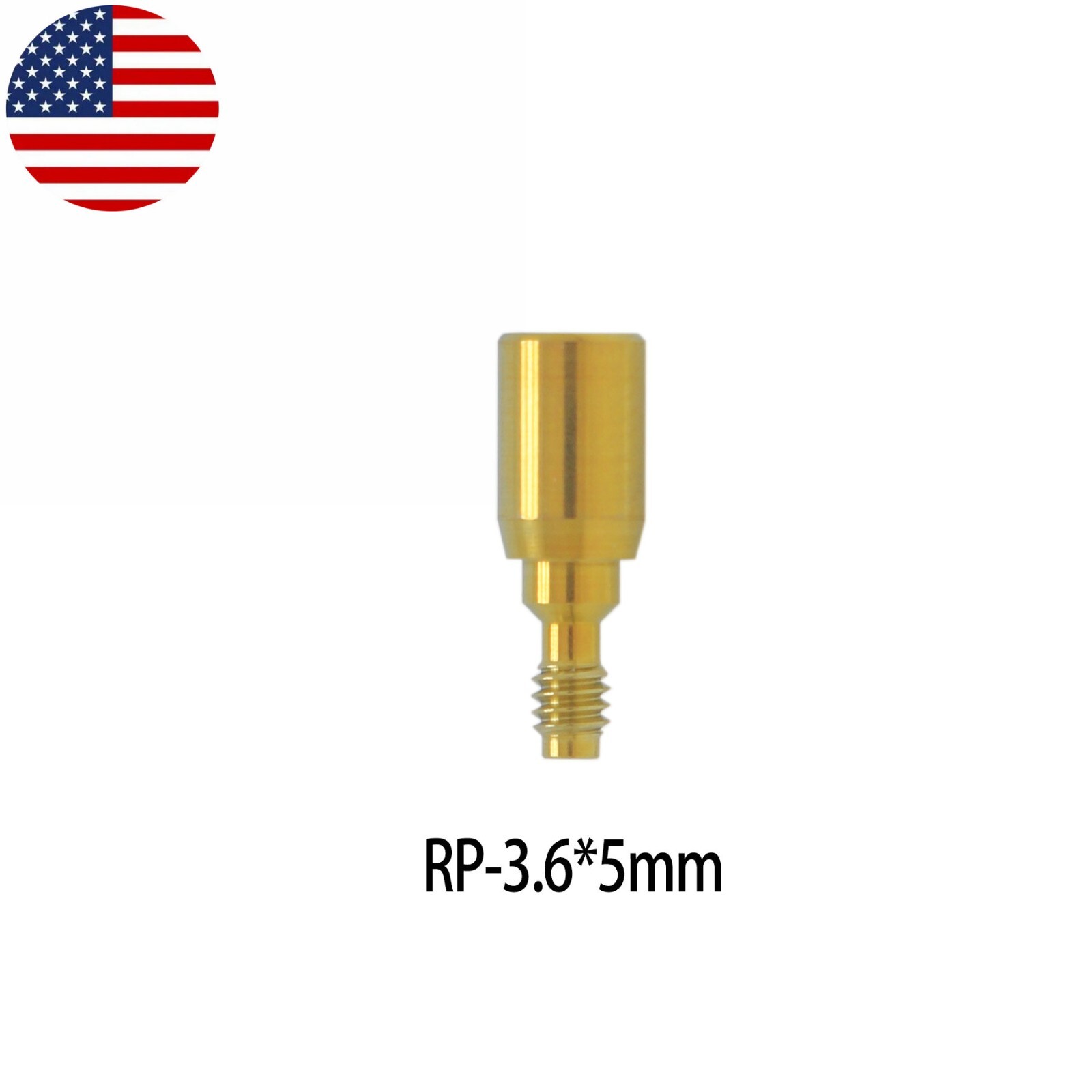US Dental Healing Cap Abutment RP/NP Compatible Nobel Active ∅3.6 ∅5.0 ∅6.0