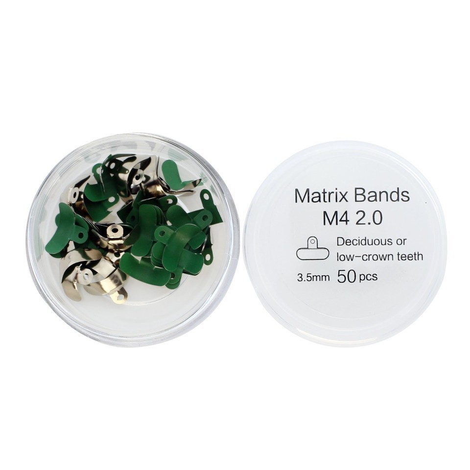 18 Sizes Dental Matrix Bands Matrice Sectional Clamp Rings Fit Garrison Choosen