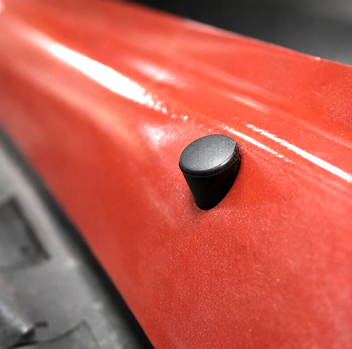 Solid Tapered Rubber Stoppers Fits 3/8″ to 7/16″ Holes Various Pack Sizes