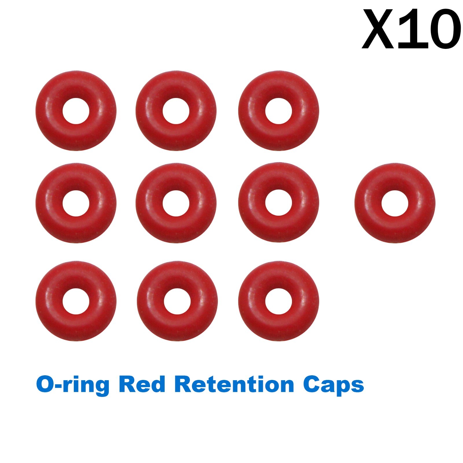 10Pcs Implant Dental O-ring Kit for Ball Attachment Abutments fit Hiossen Osstem