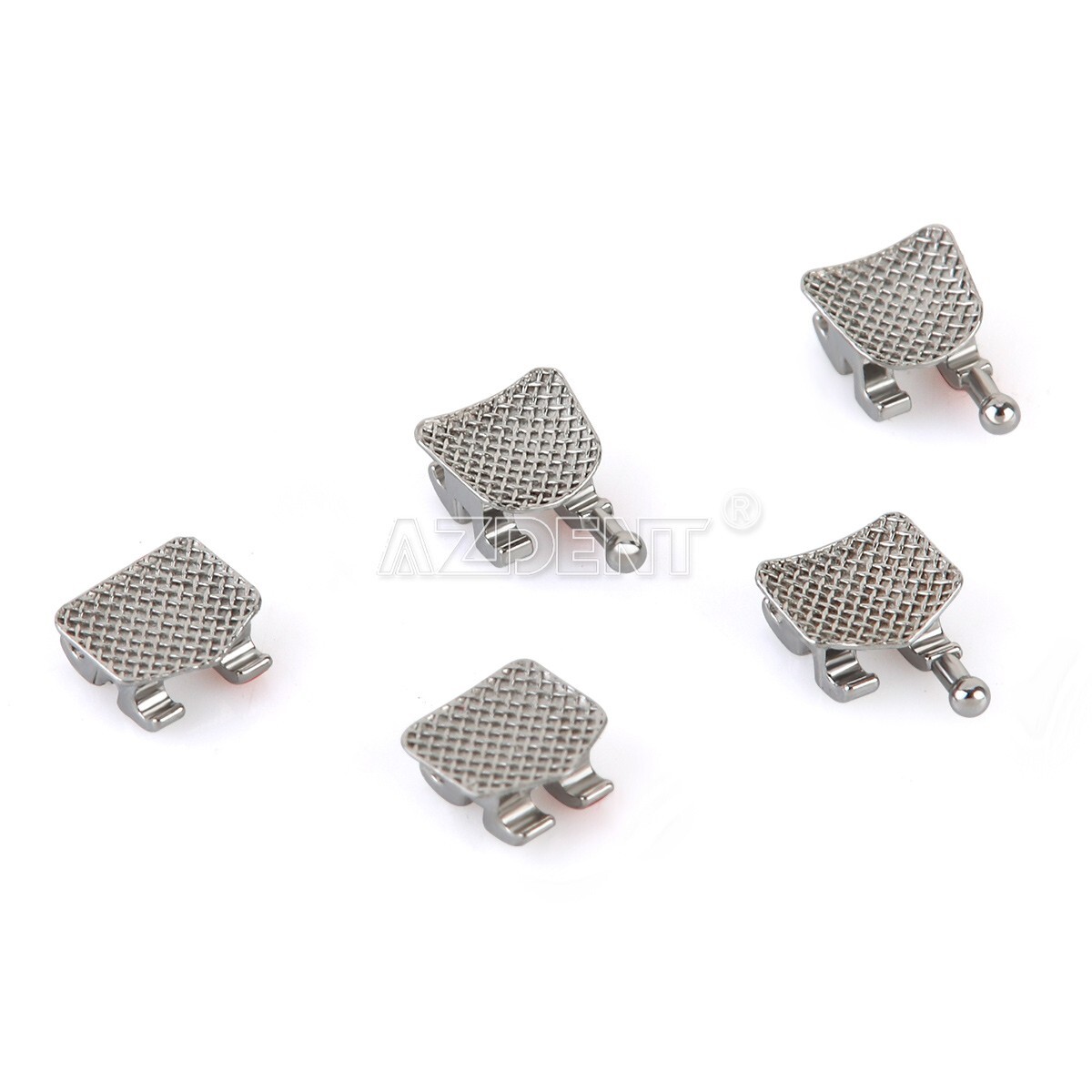 AZDENT Dental Orthodontic Brackets Braces/Zoo Pack Elastics atex Rubber Bands