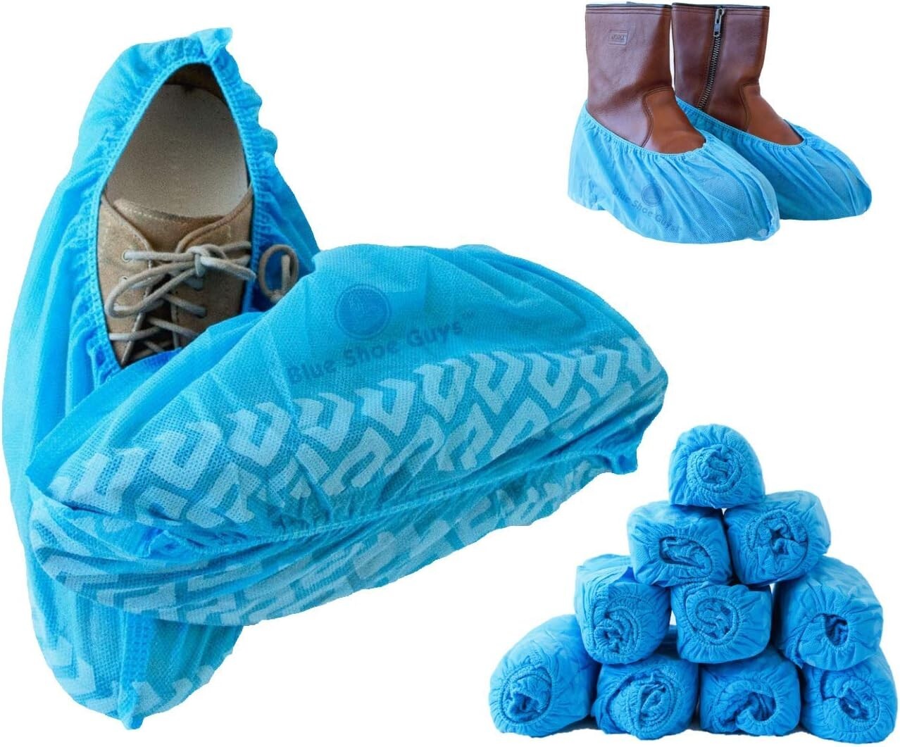 Durable Non-Toxic Boot & Shoe Covers – Large Size, Water-Resistant Protectors