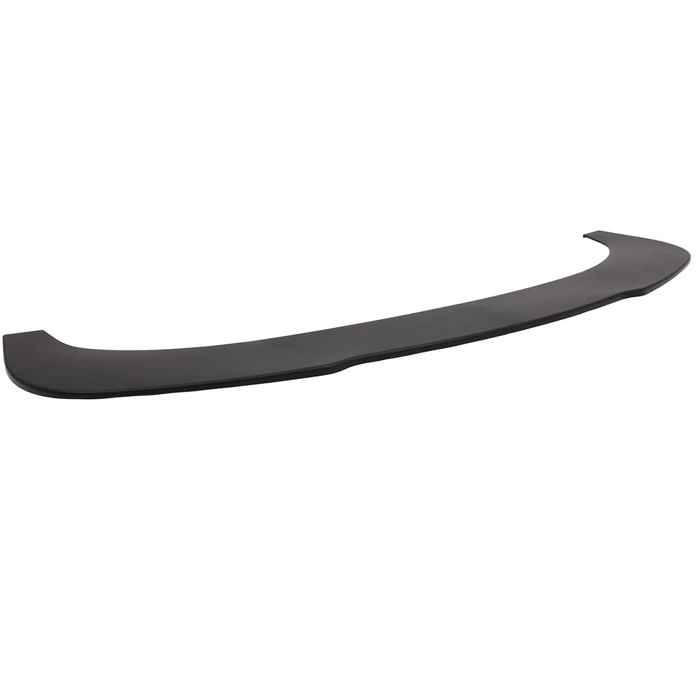 1PC Universal Front Bumper Lip Spoiler Matte Black PU Plastic Air Dam