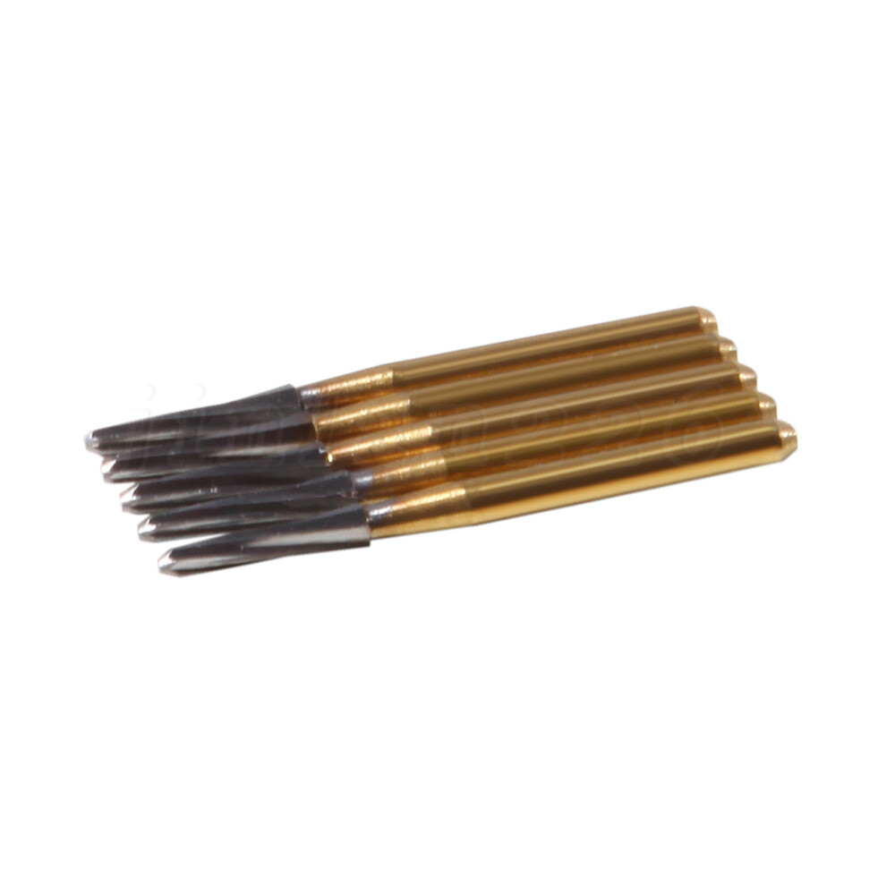 5PCS Dental Endodontic ENDO-Z Tungsten Carbide Burs FG Round Bur High Speed 21mm