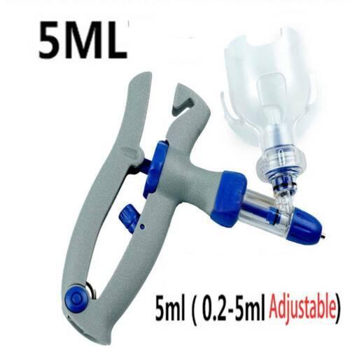 Poultry Vaccine Syringe 1-5ML Continuous Adjustable Veterinary Injector Tool