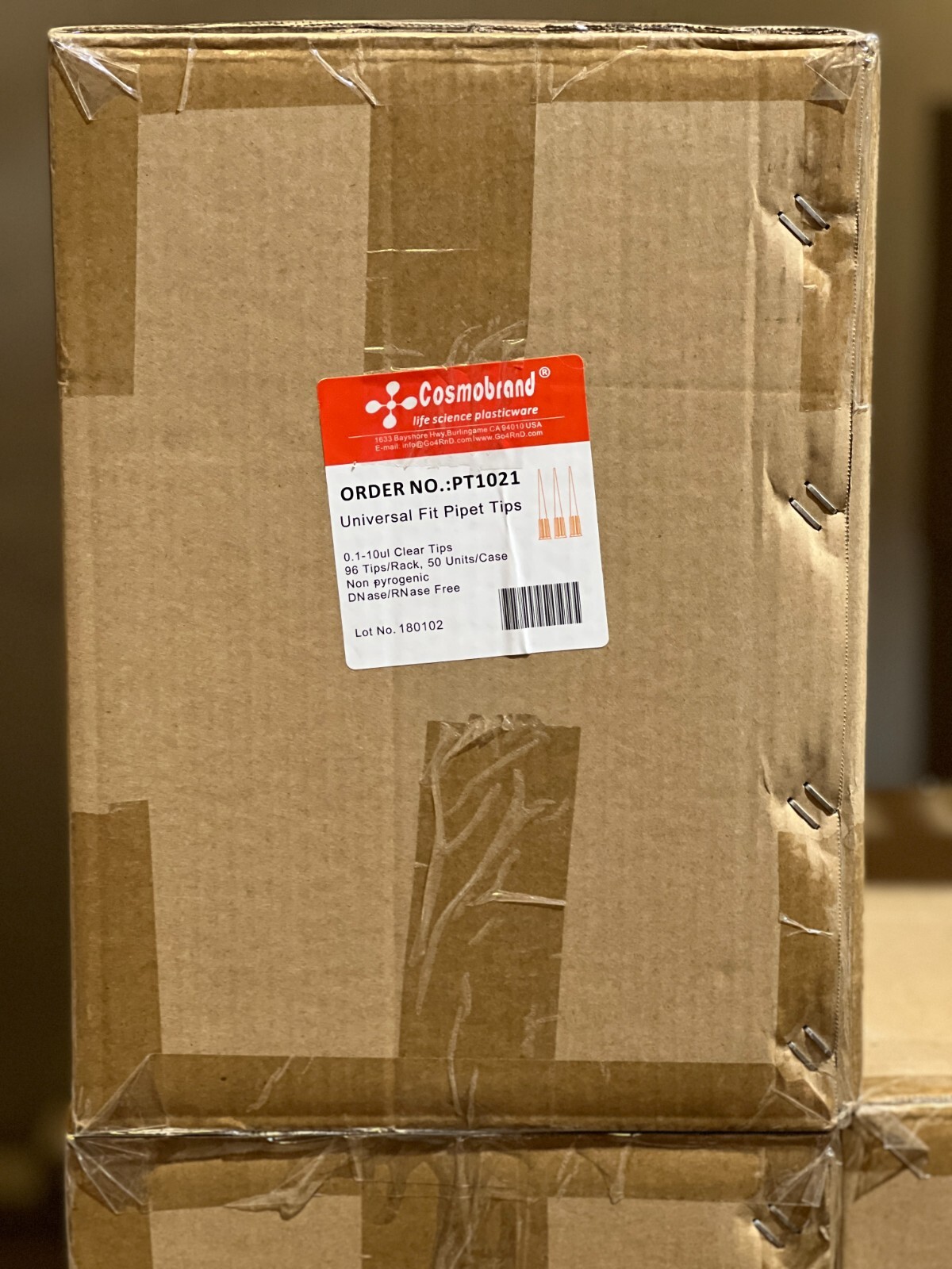 4800 PCS Clear 0.1-10ul Universal Fit Pipette Tips – Cosmobrand PT1021