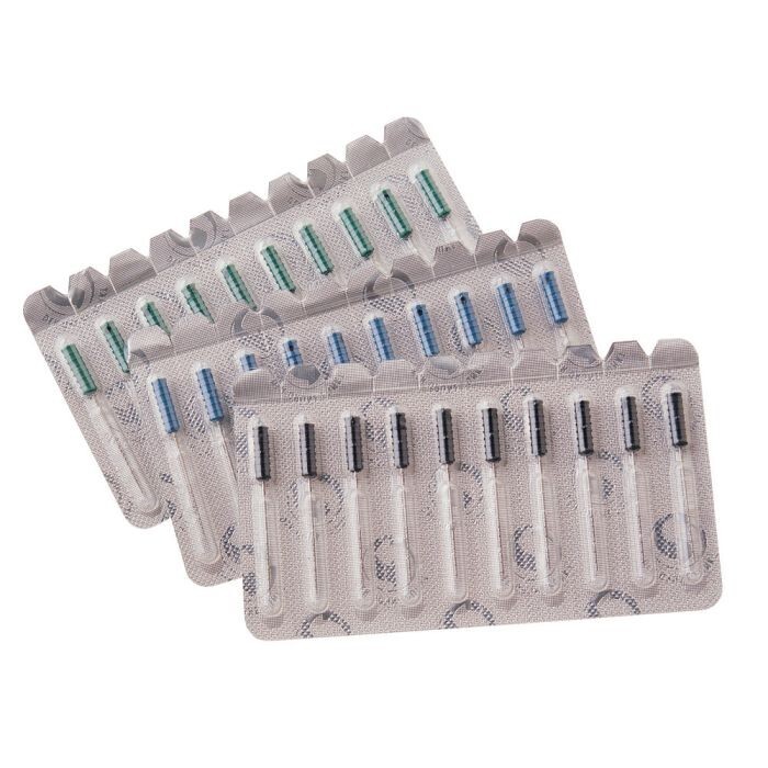 Endodontic Shaping Barbed Broaches Hand Files By Kerr (6/Pack)