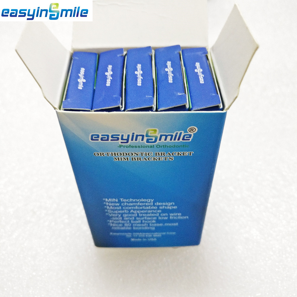 20 Pack Orthodontic Dental Brackets MINI Metal Braces MBT/ROTH 022 3/345 Hooks