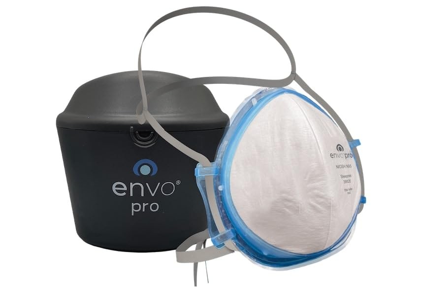 Envo Pro N95 Respirator Kit Inluding Headgear, 3 Individually Packed Filters,…