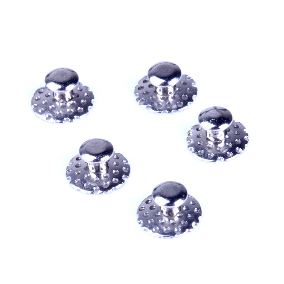 AZDENT Dental Orthodontic Lingual Buttons Bondable TOMY Round Mesh 10pcs/pack
