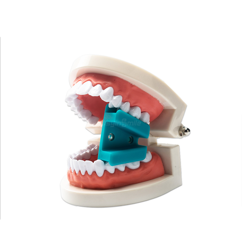 2Pcs Dental Bite Block Mouth Props Opener Intraoral Silicone Child/Adult Orthodo