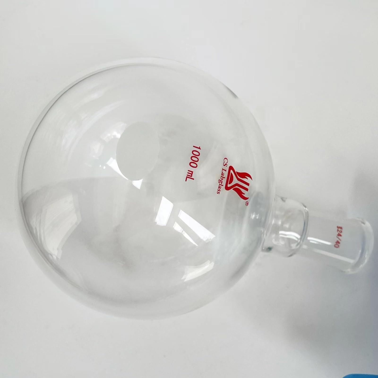1000ml Single Neck Round Bottom Flask with 24/40 Standard Taper Outer Joint, …