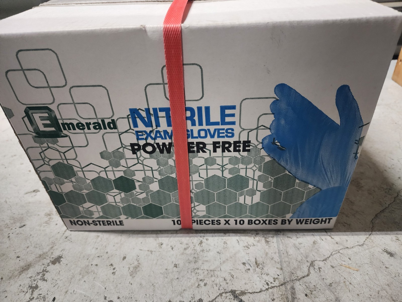 Emerald Nitrile Exam Gloves,Samll #5800