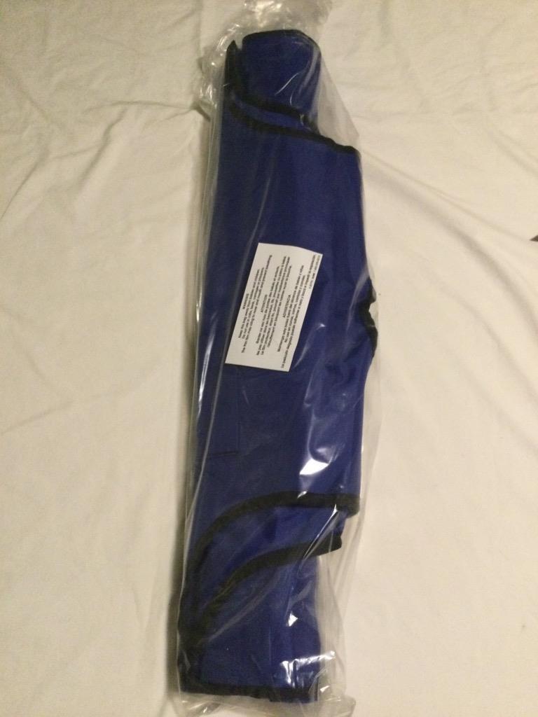 ATTENUTECH Apron Frontal, Tie-Front, 50mm Pb LE, Lightweight, Royal Blue, XL