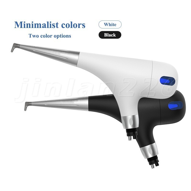 Dental Air Flow Polishing Polisher Handpiece Hygiene Prophy Jet White 2/4 Holes