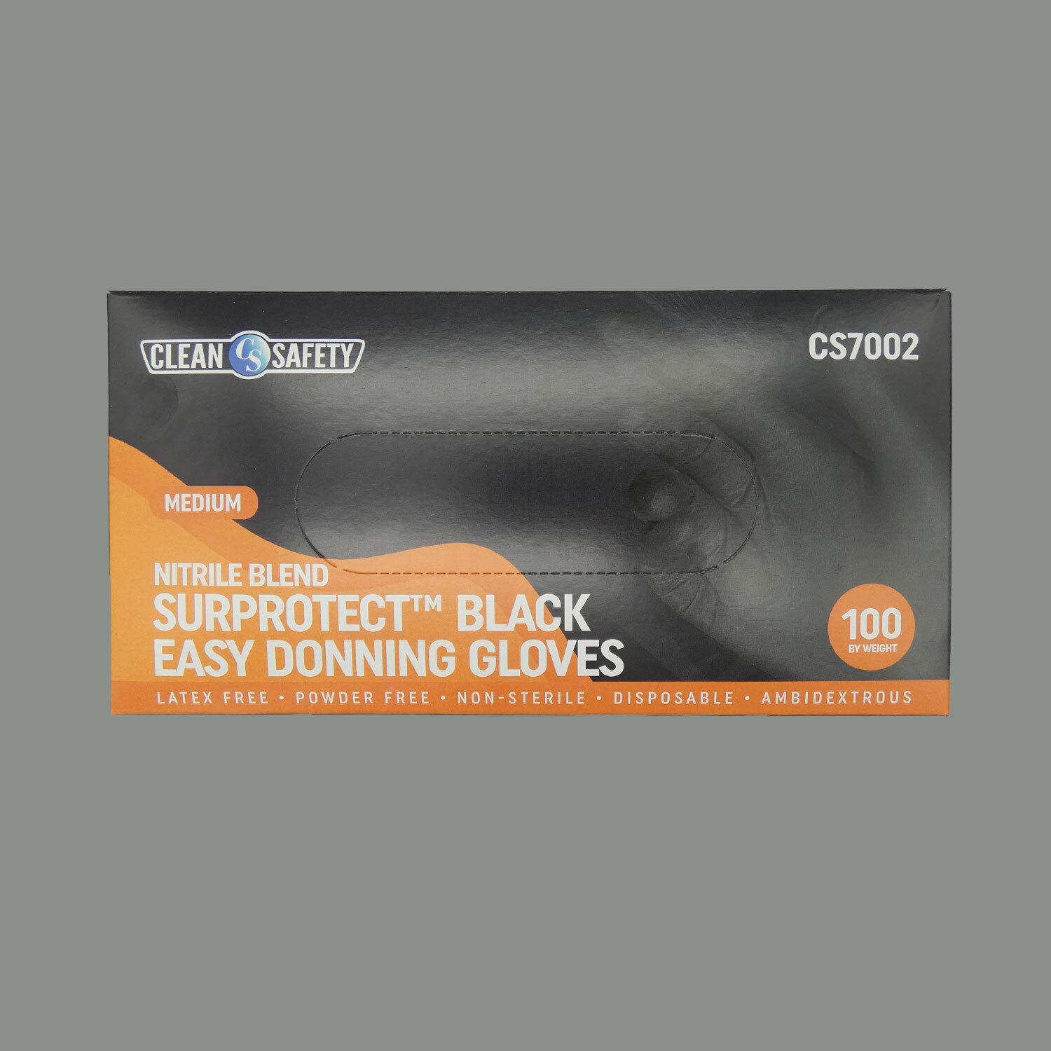 Surprotect Nitrile Blend Black Easy Donning Gloves (6 MIL), 100/box